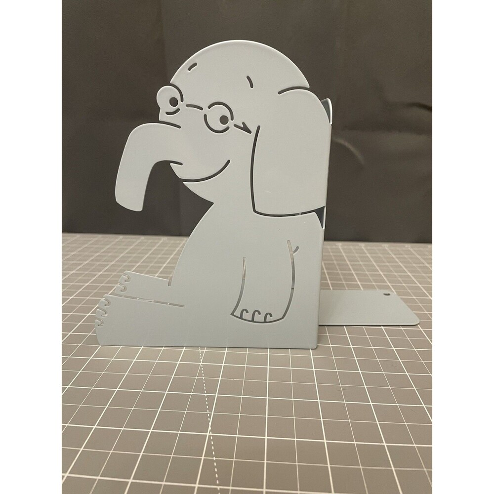 Mo Willems Gerald Elephant Piggie Metal Single Bookend Blue Kids Books